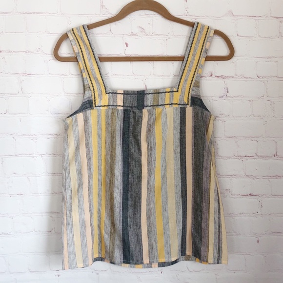 [Lucky Brand] NWT striped tank blouse XS - Picture 2 of 5